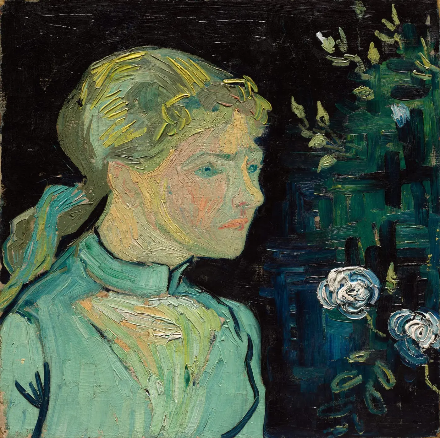 Adeline Ravoux by Vincent van Gogh, canvas print