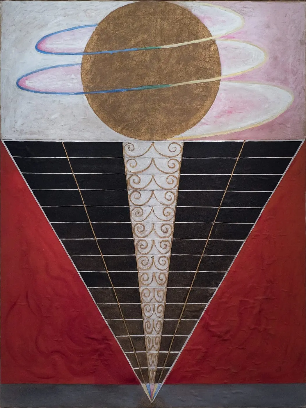 Altarpiece No. 2 by Hilma af Klint, canvas print