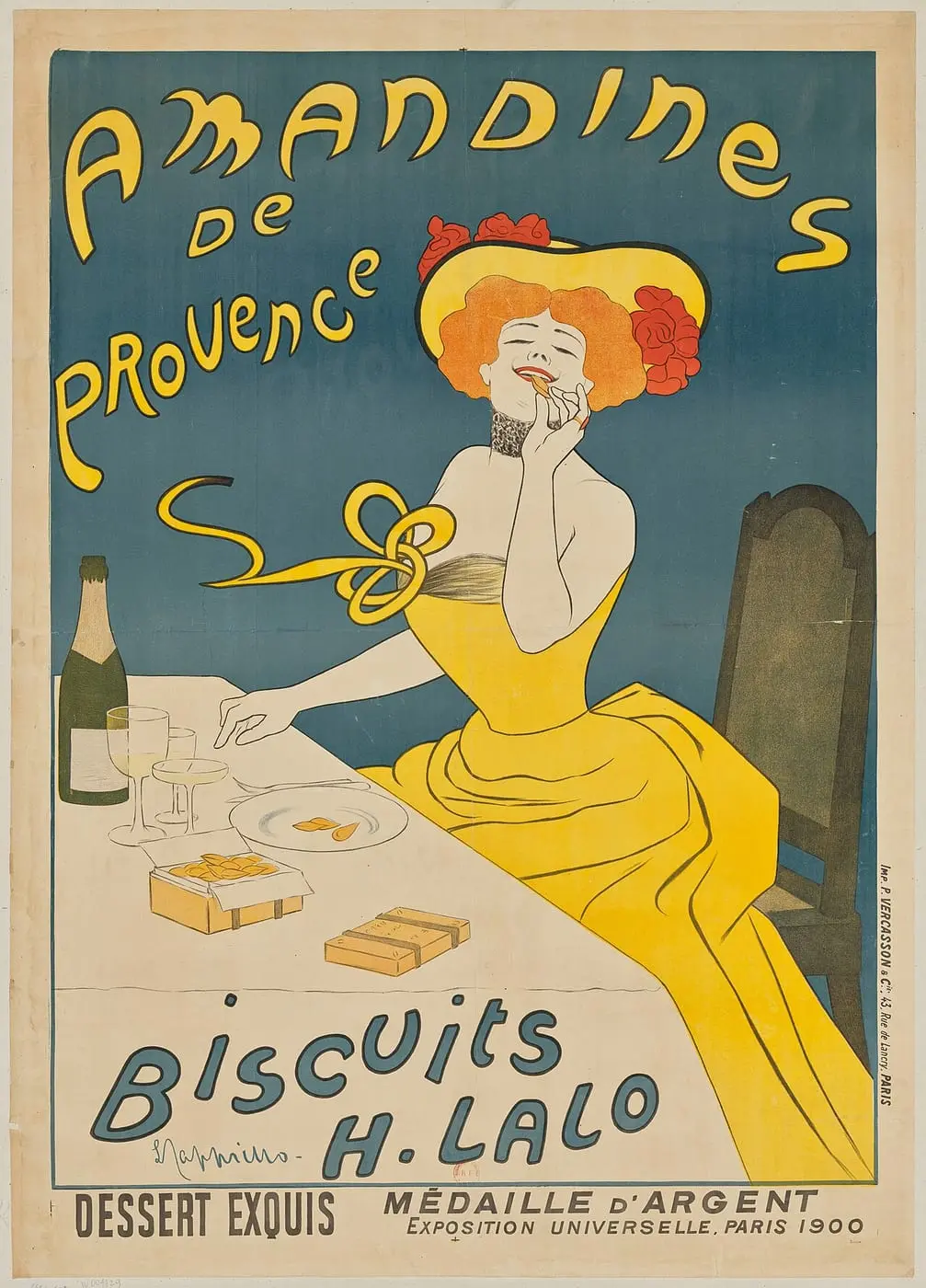 Amandines de Provence by Leonetto Cappiello, canvas print