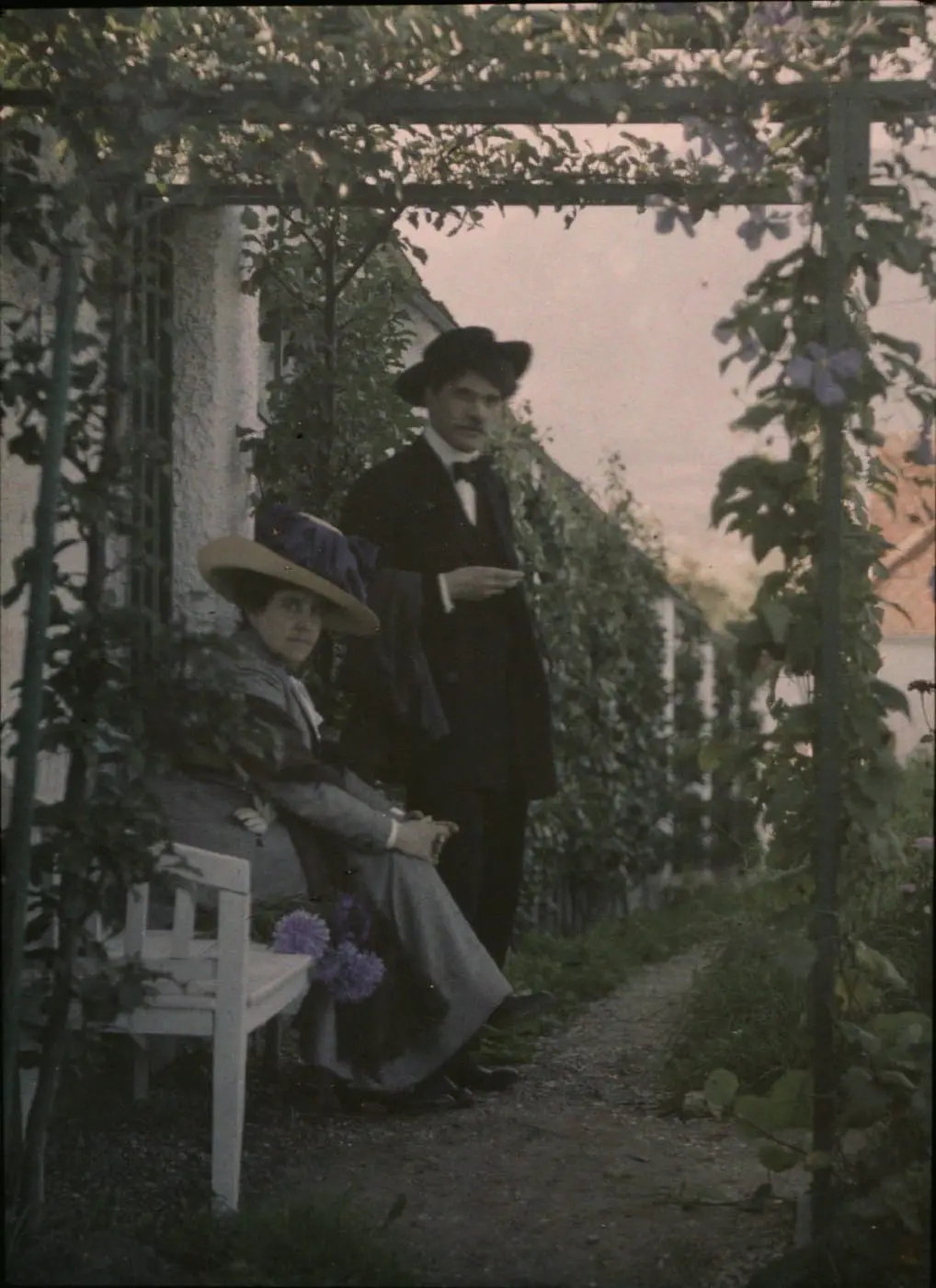 And Emmeline O. -restored by Alfred Stieglitz, canvas print