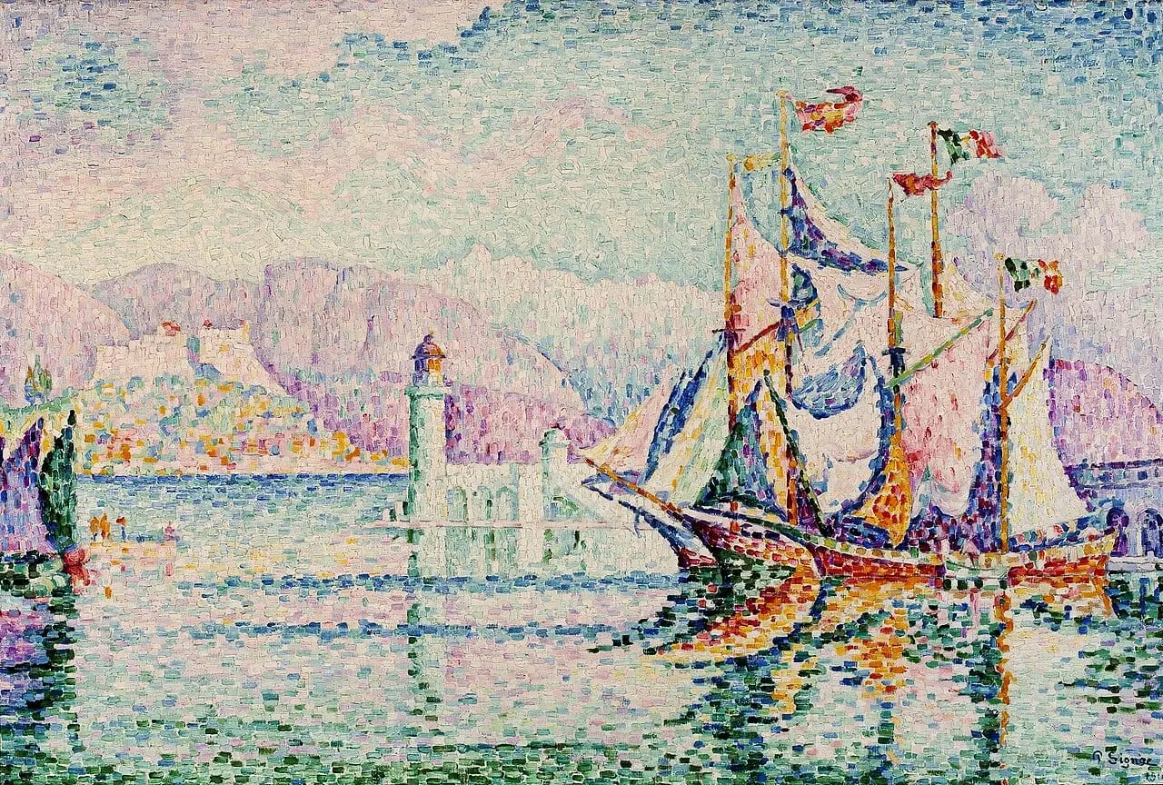 Antibes by Paul Signac, canvas print