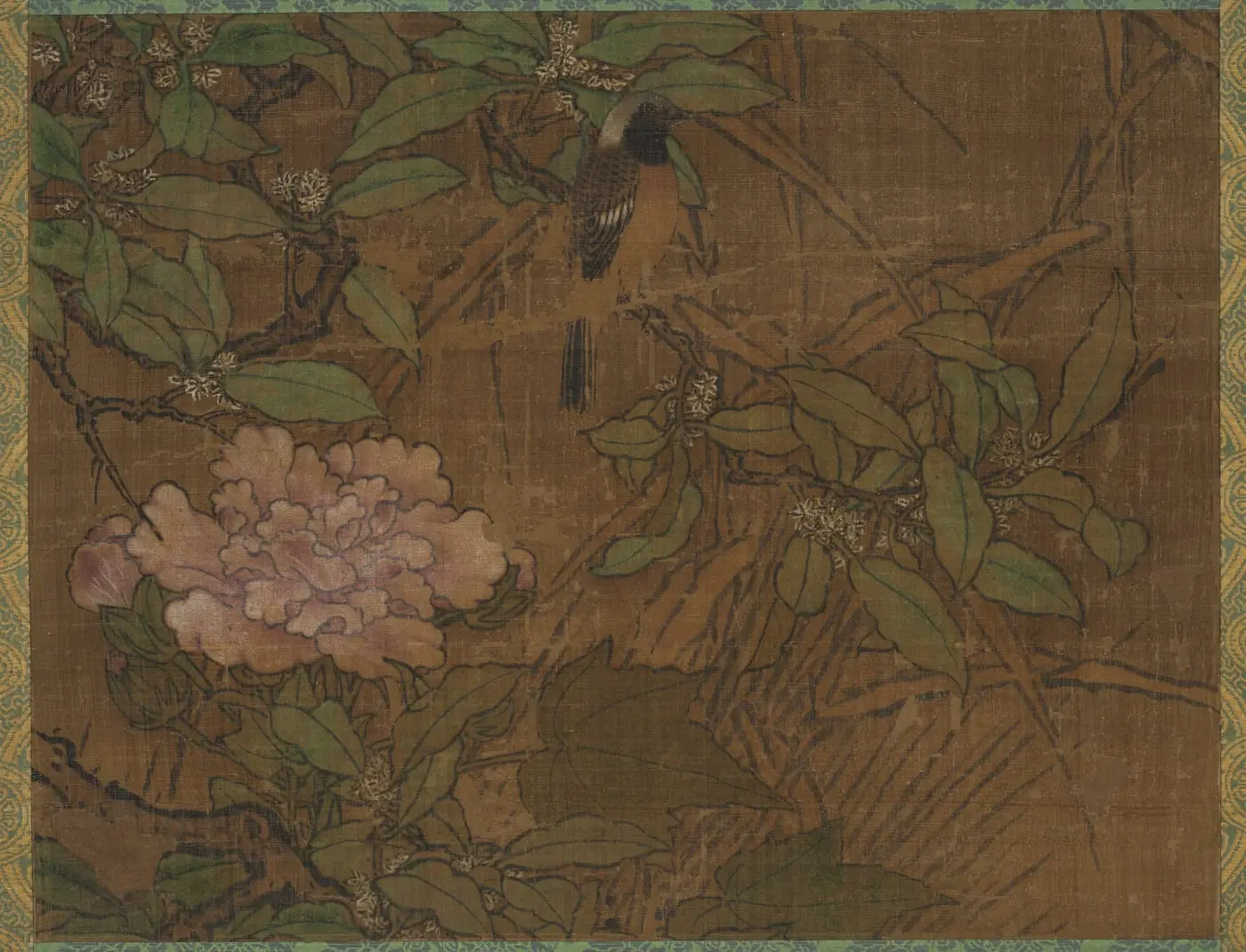 Birds and Flowers by Sesshū Tōyō, canvas print