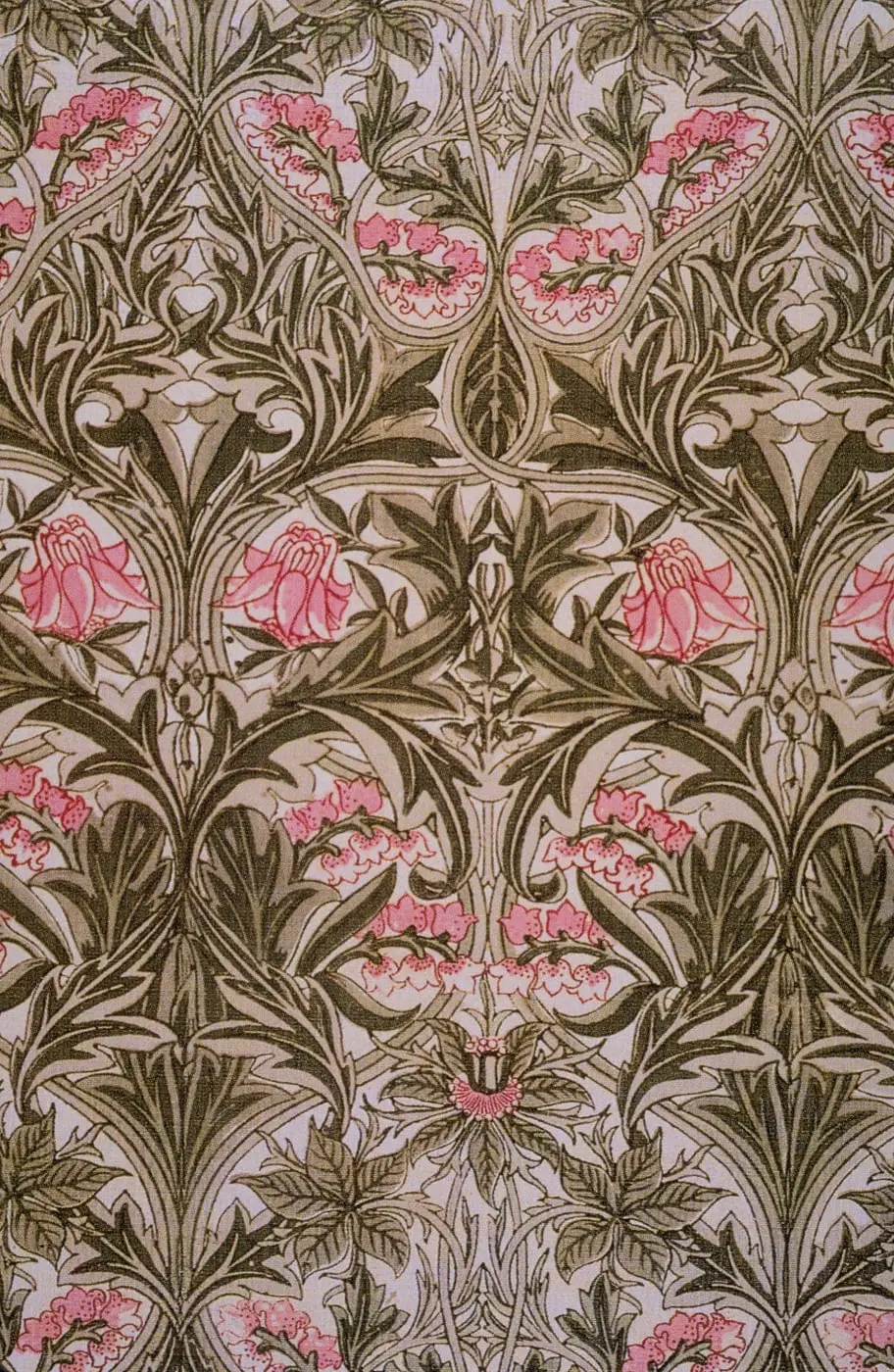 Bluebell also known as Columbine by William Morris, canvas print