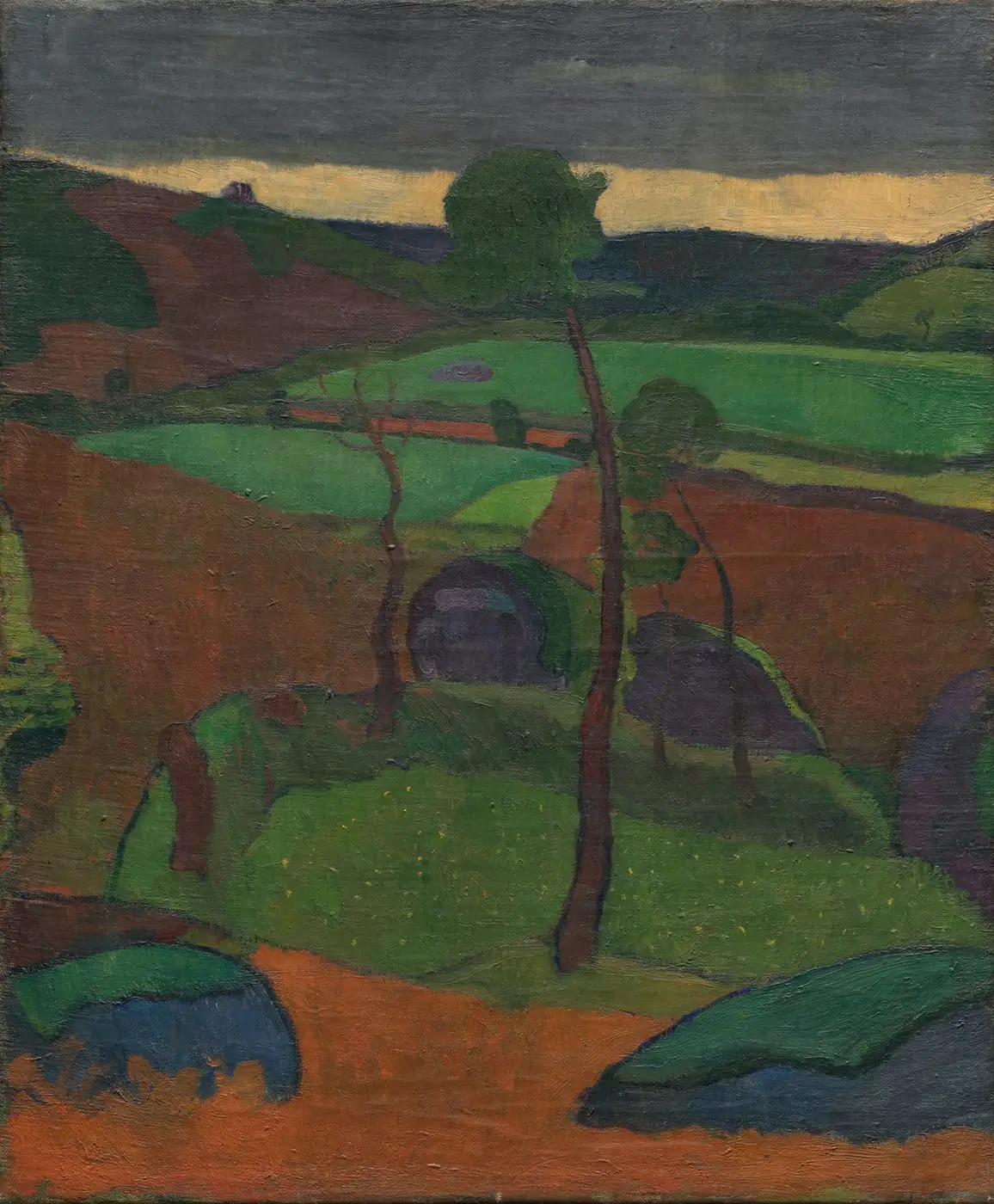 Breton Landscape by Jan Verkade, canvas print