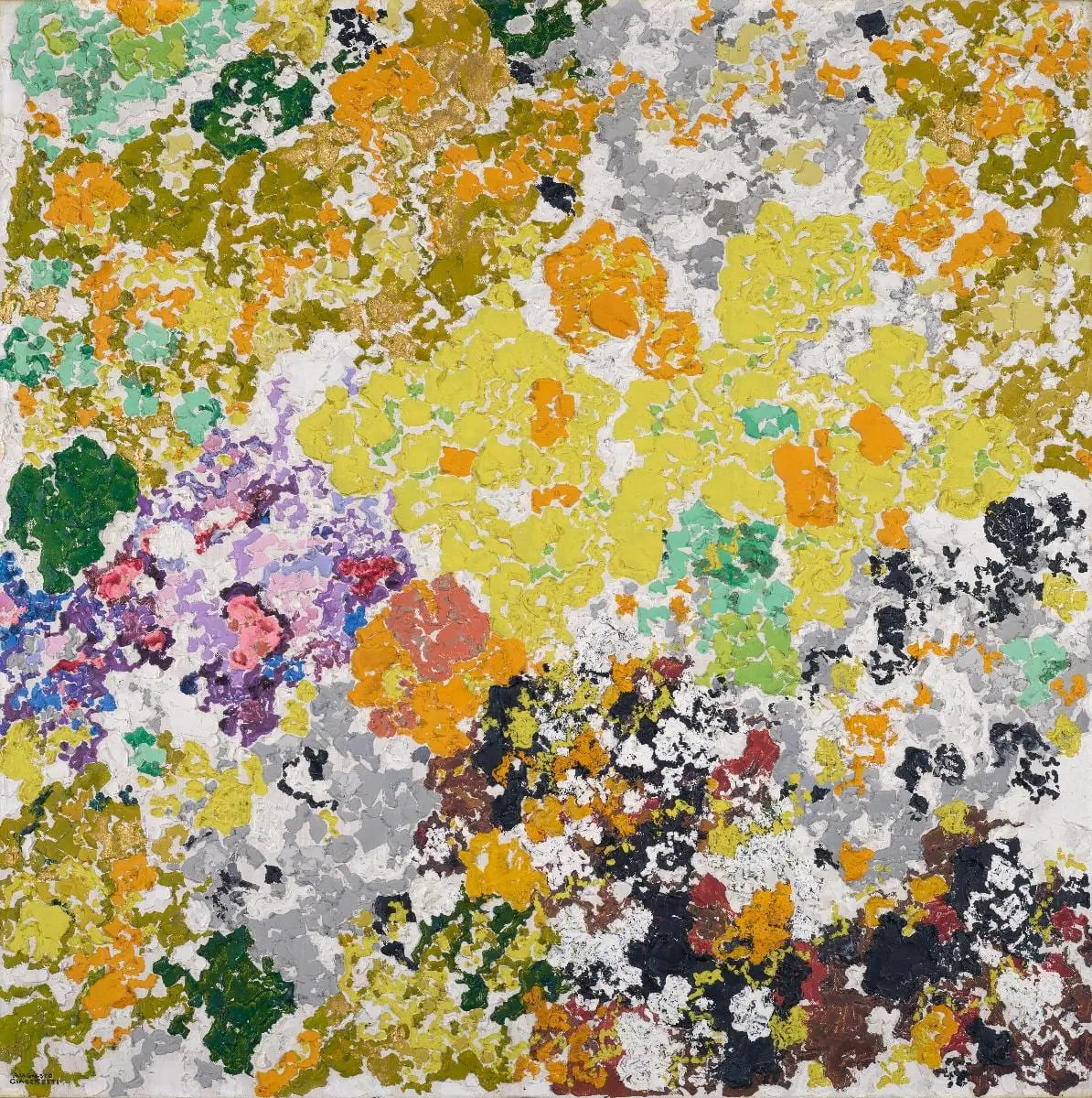 Chromatische Fantasie by Augusto Giacometti, canvas print