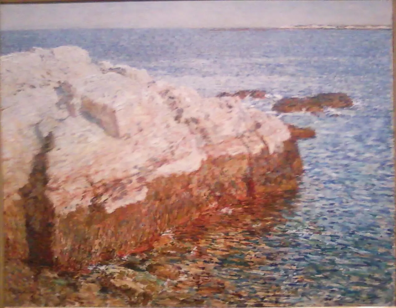 Cliff Rock, Appledore by Childe Hassam, canvas print
