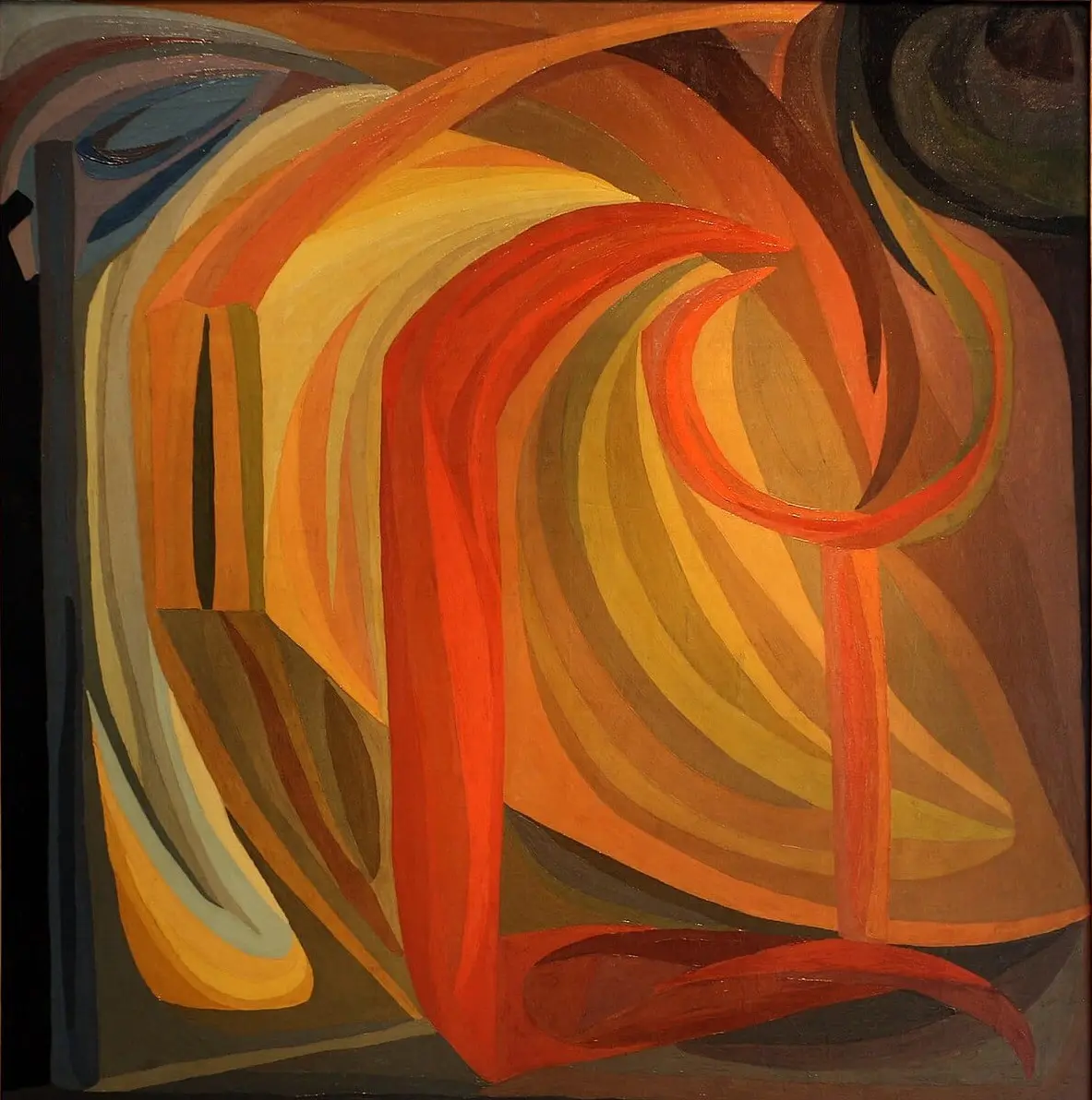 Composizione by Otto Freundlich, canvas print