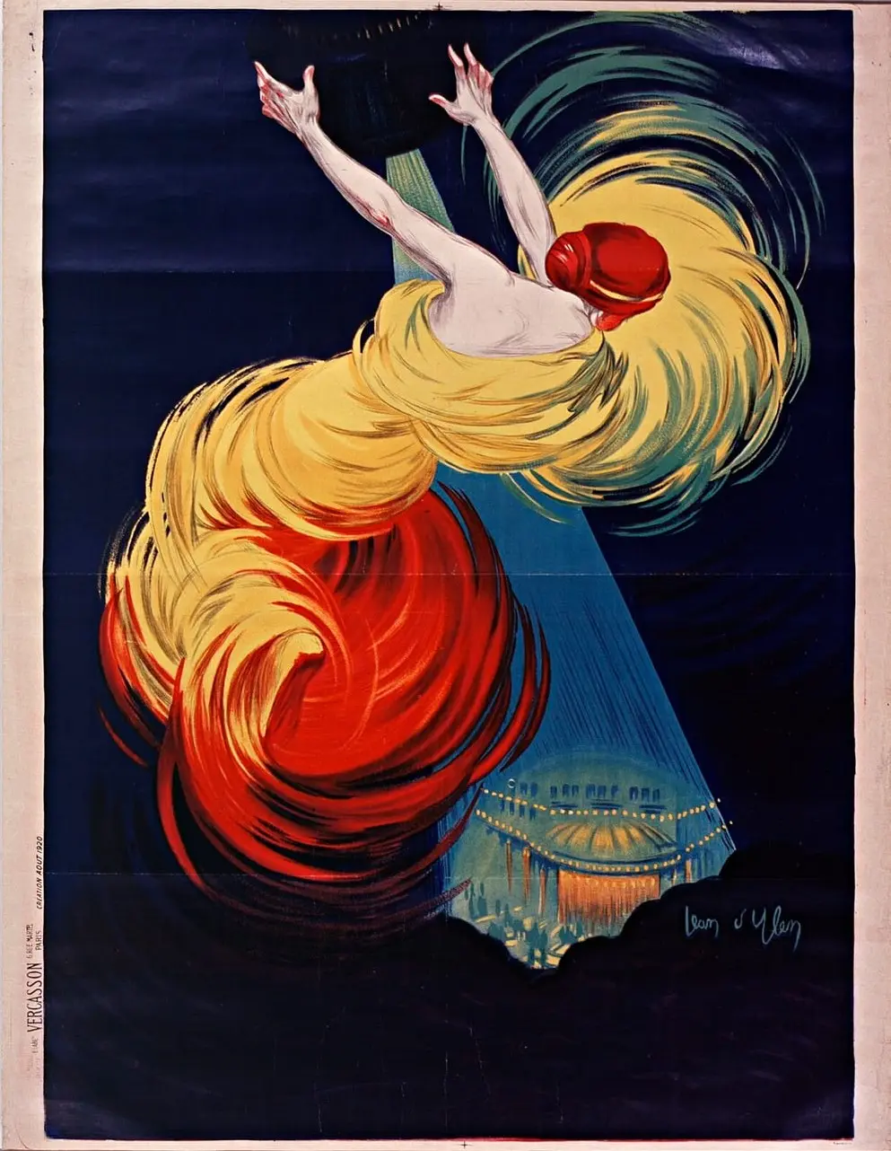 Danse de Moscou by Jean d'Ylen, canvas print