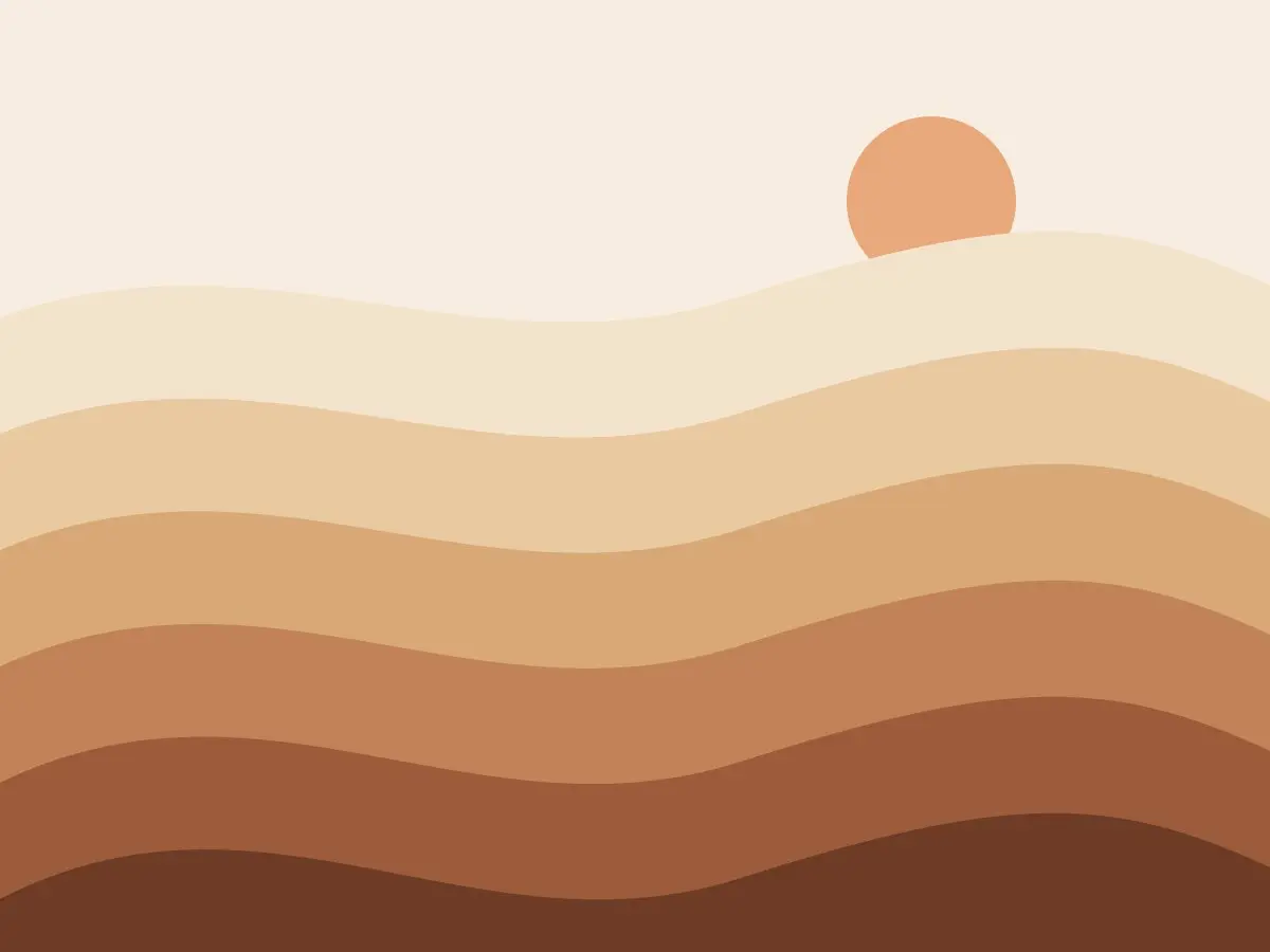 Desert Dunes by Amelia Studio, canvas print
