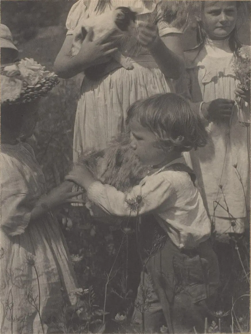 Happy Days by Gertrude Käsebier, canvas print