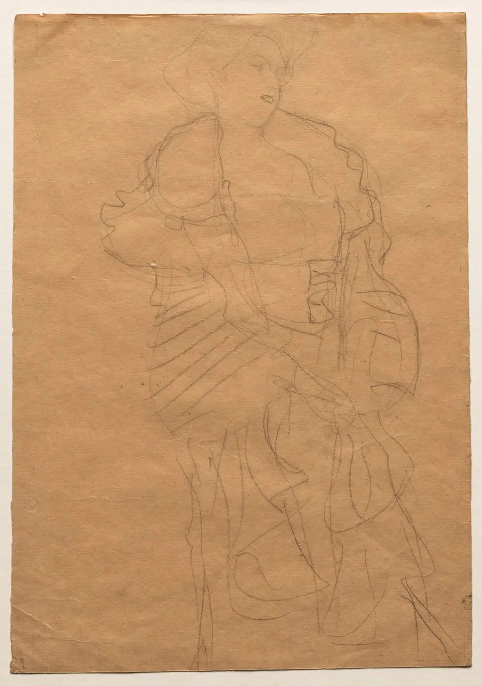 Hermine Gallia by Gustav Klimt, canvas print