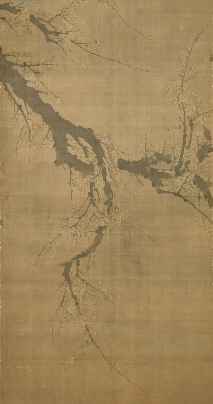 Ink Plum by Peng Xu, canvas print