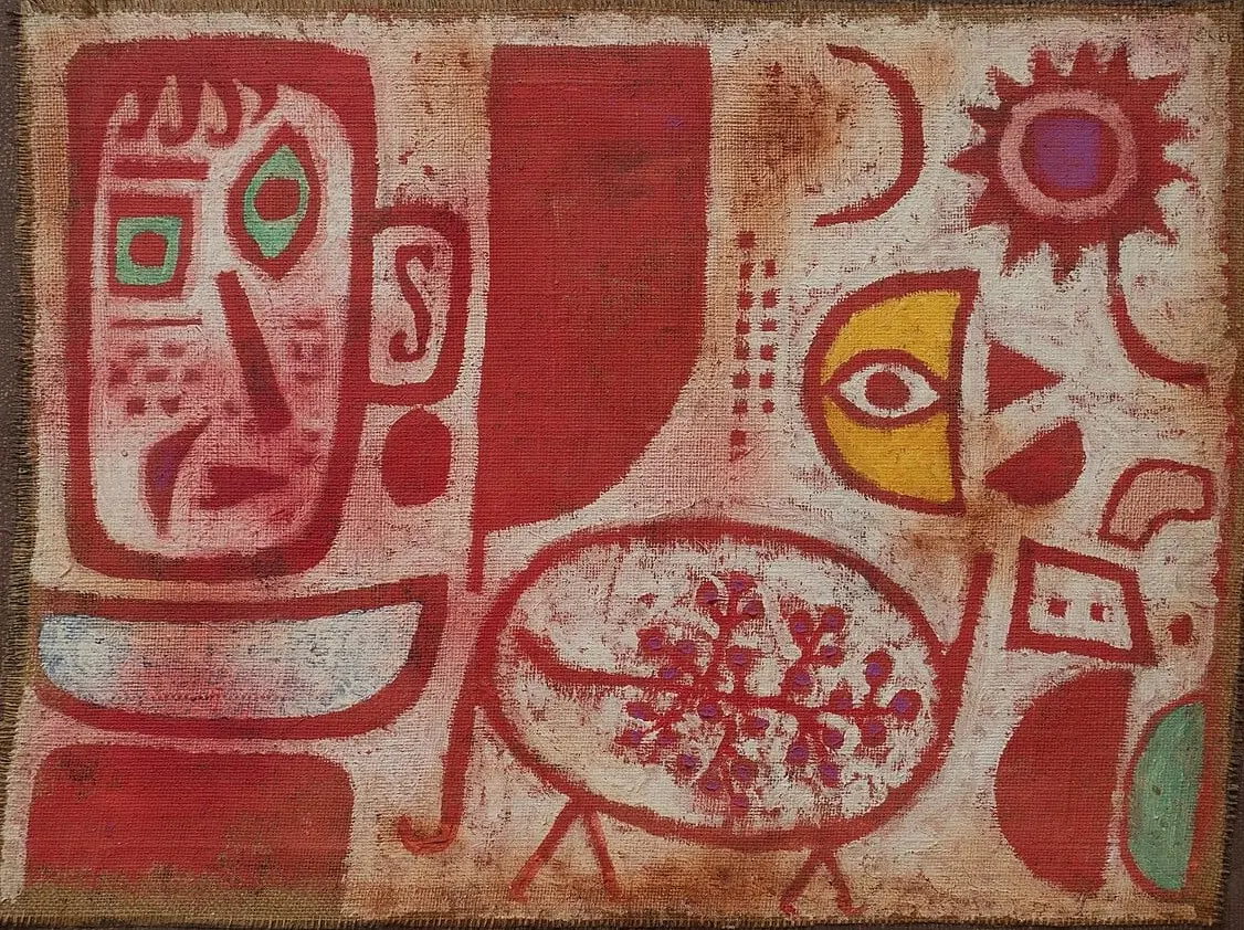 Intoxication by Paul Klee, canvas print