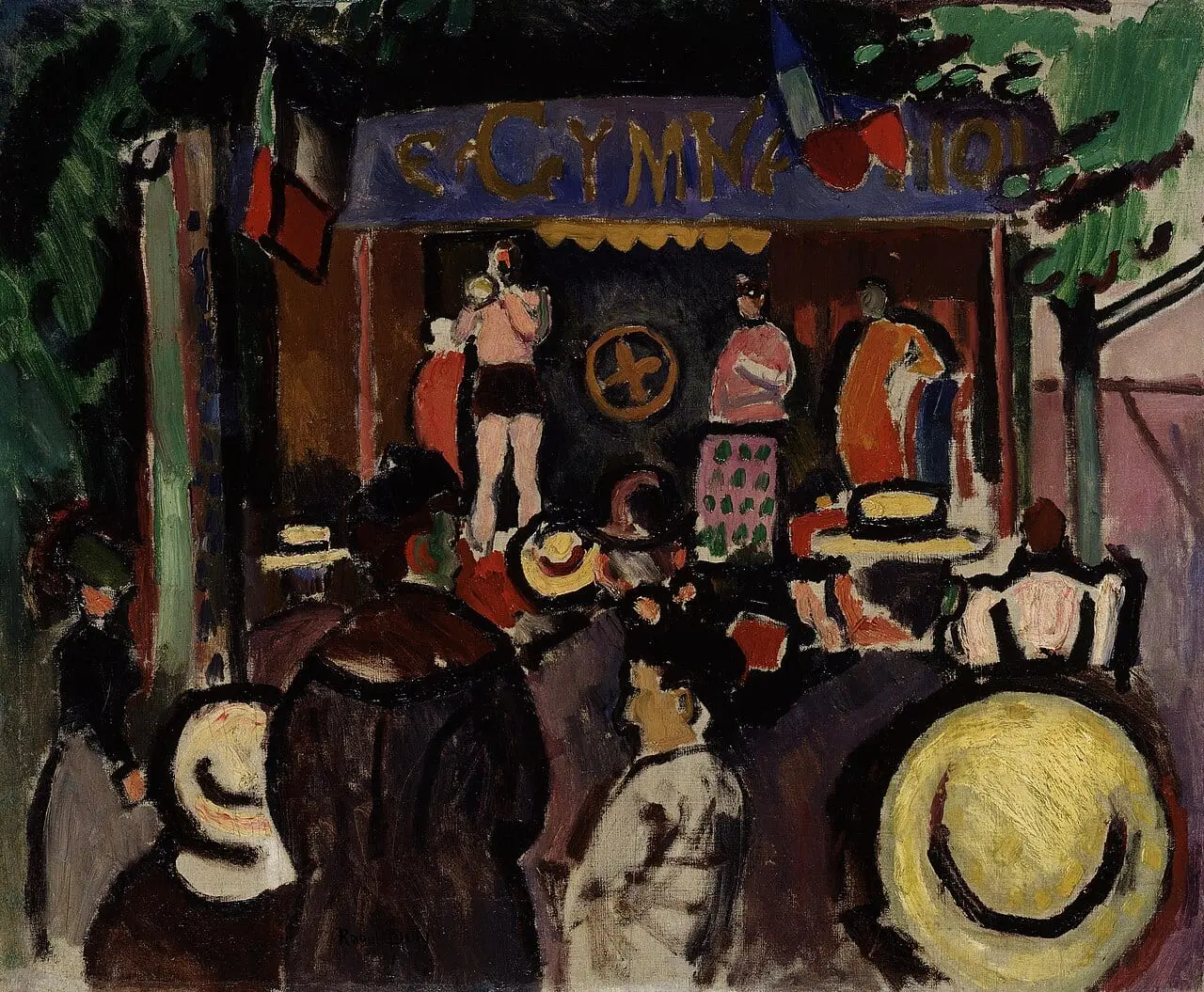 Jahrmarkt by Raoul Dufy, canvas print