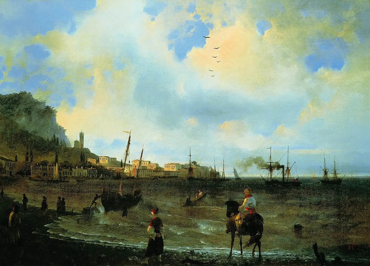 Jalta by Ivan Aivazovsky, canvas print