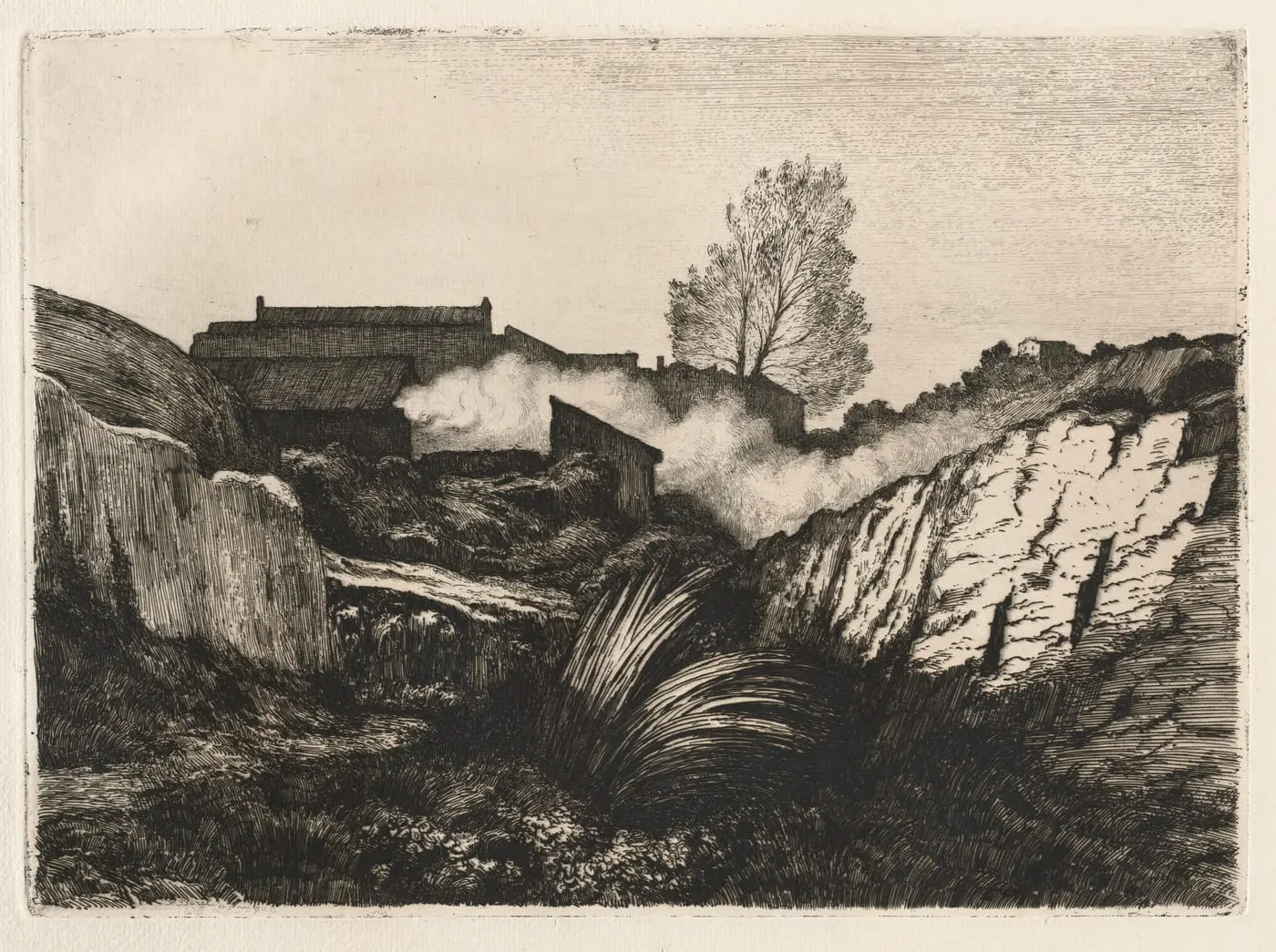 L'Estaque by André Paul Borel, canvas print