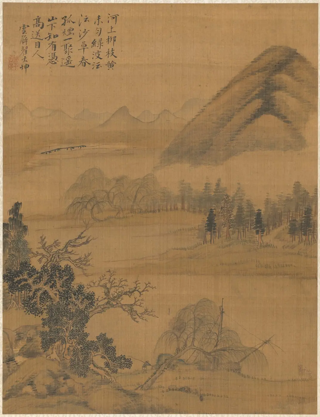 Landscape by Zhai Dakun, canvas print