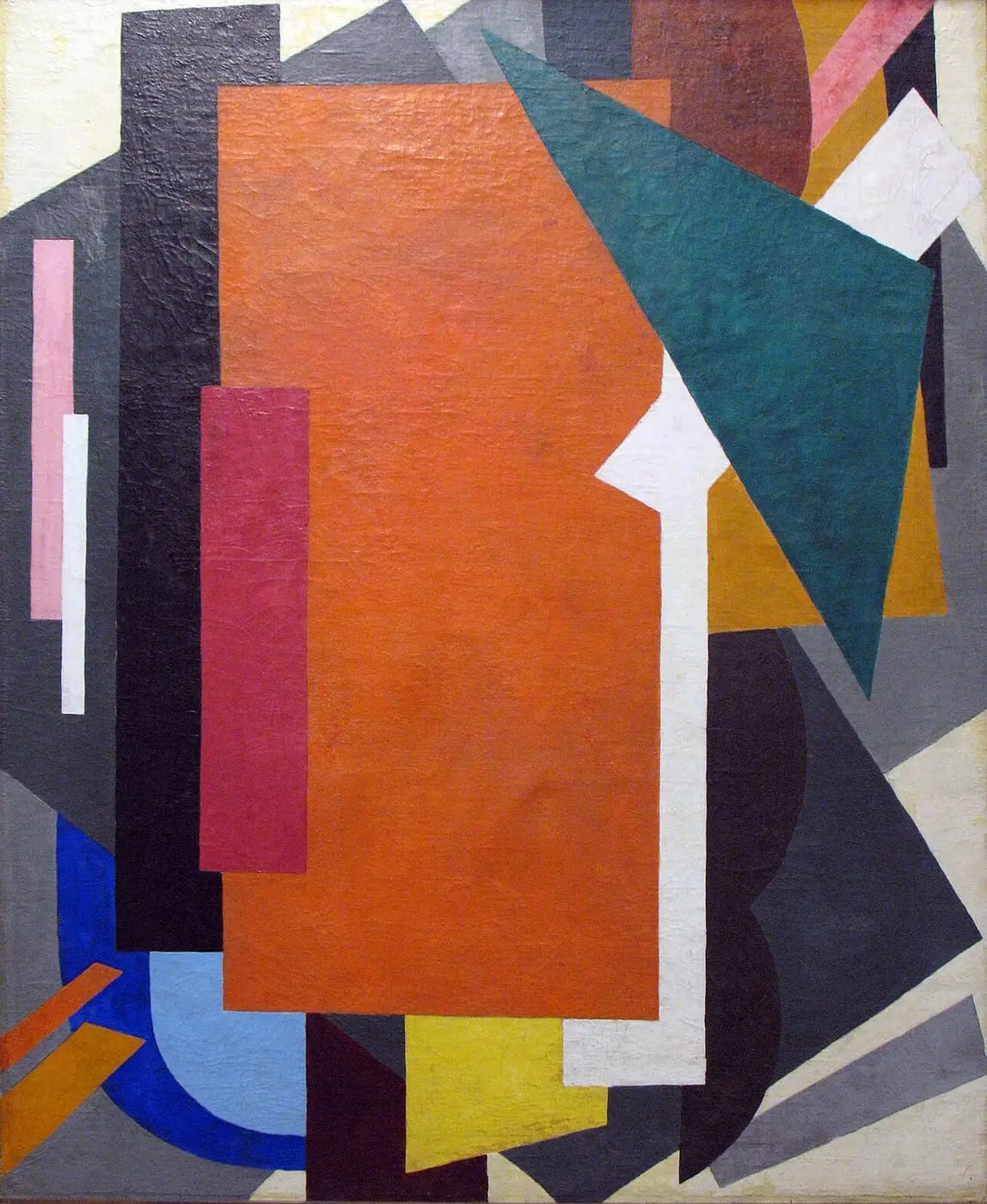 Malerische Konstruktion by Lyubov Popova, canvas print