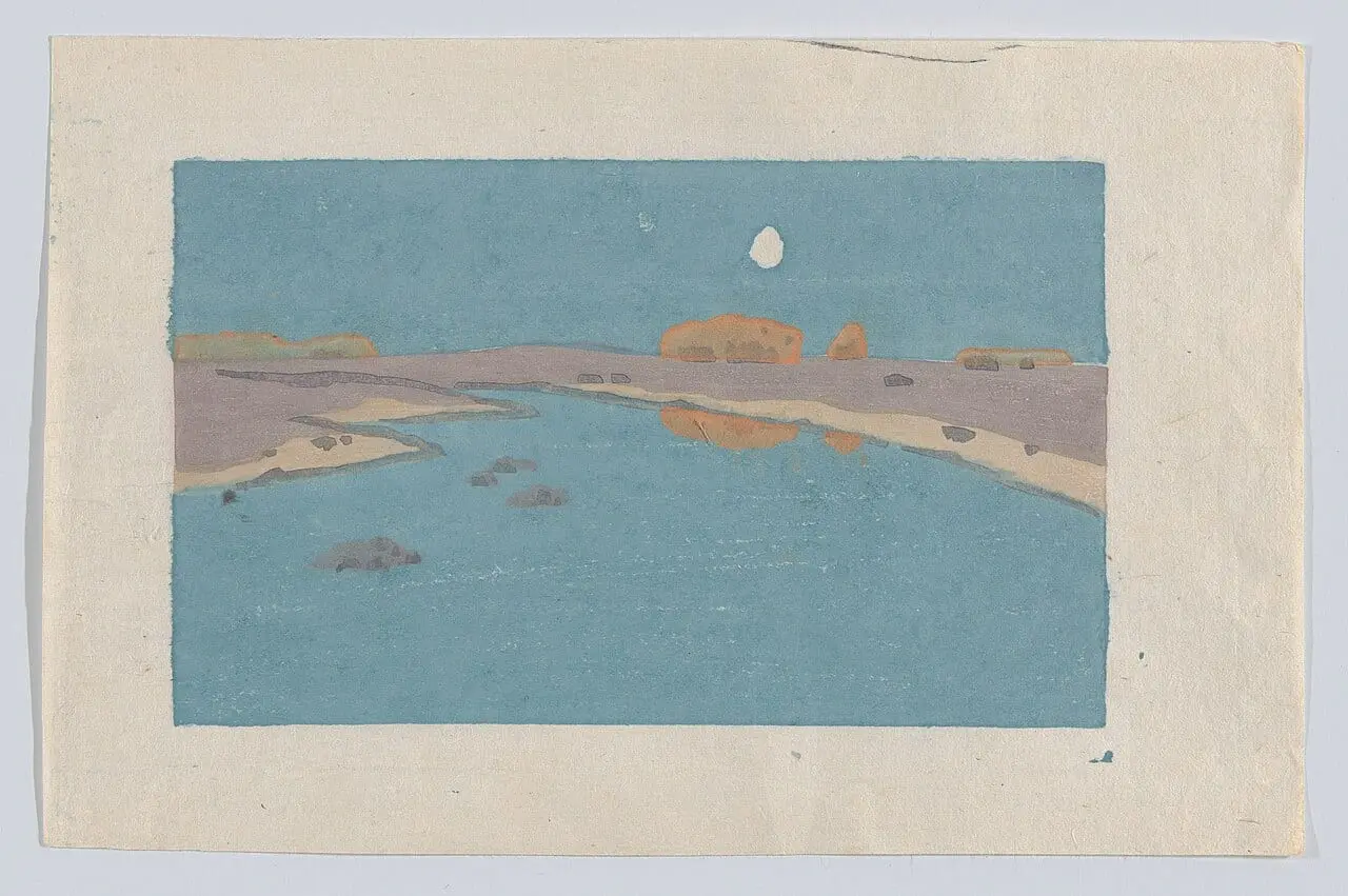 Marsh Creek by Arthur Wesley Dow, canvas print
