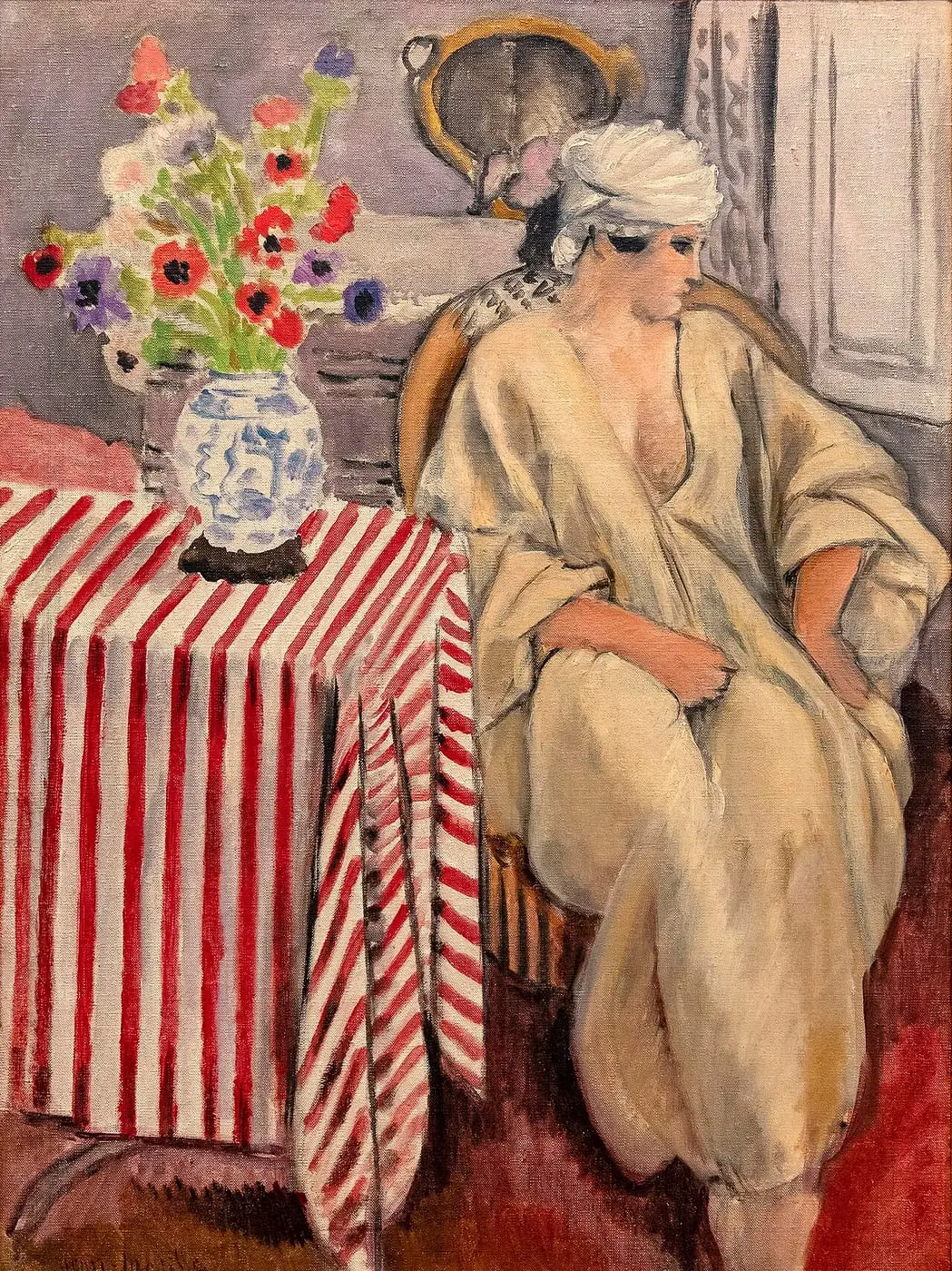 Méditation, après le bain by Henri Matisse, canvas print