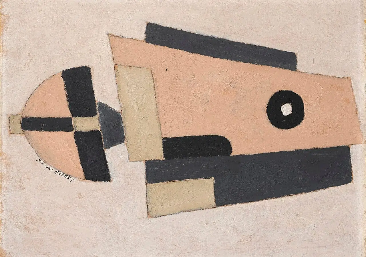 Movement, Bermuda by Marsden Hartley, canvas print