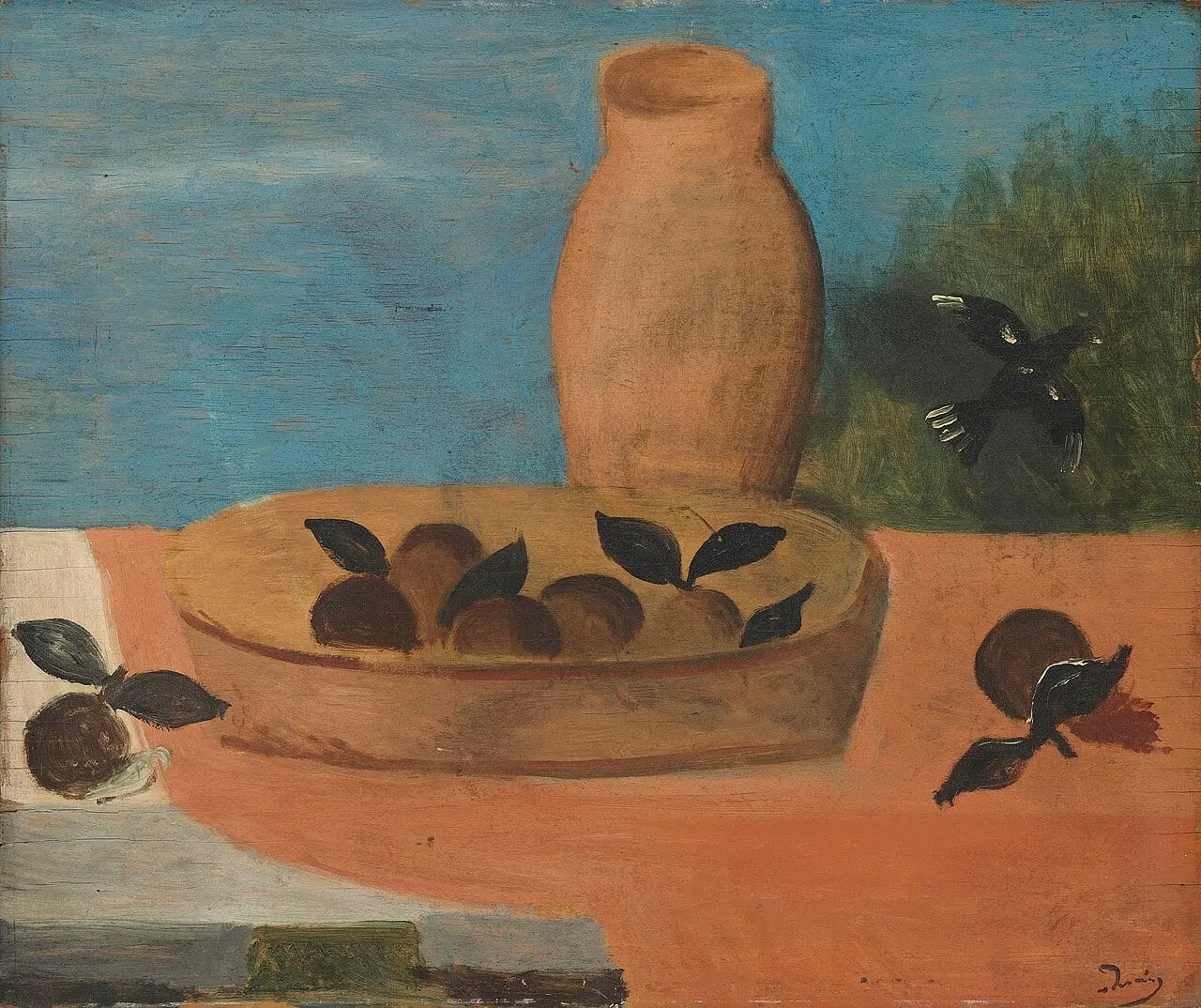 Nature morte aux fruits by André Derain, canvas print