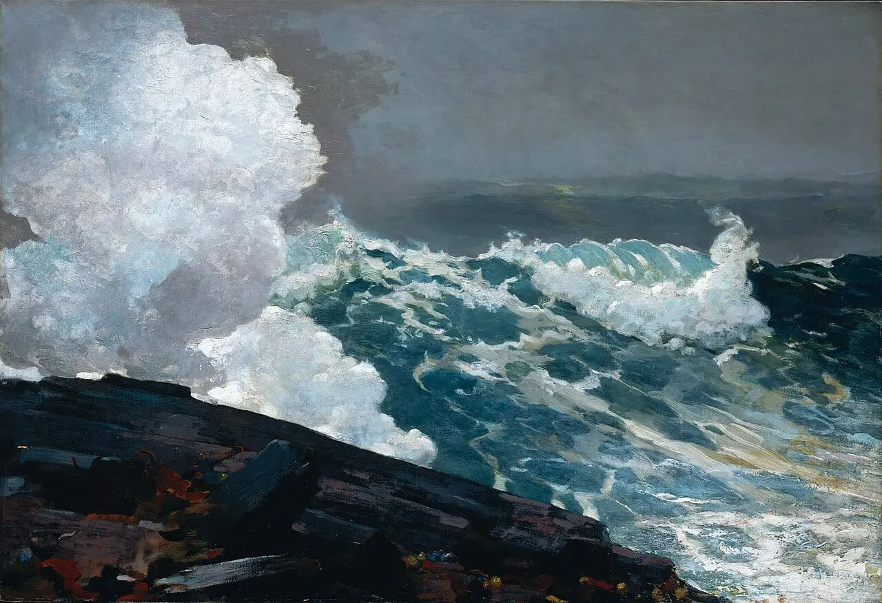Northeaster by Winslow Homer, canvas print
