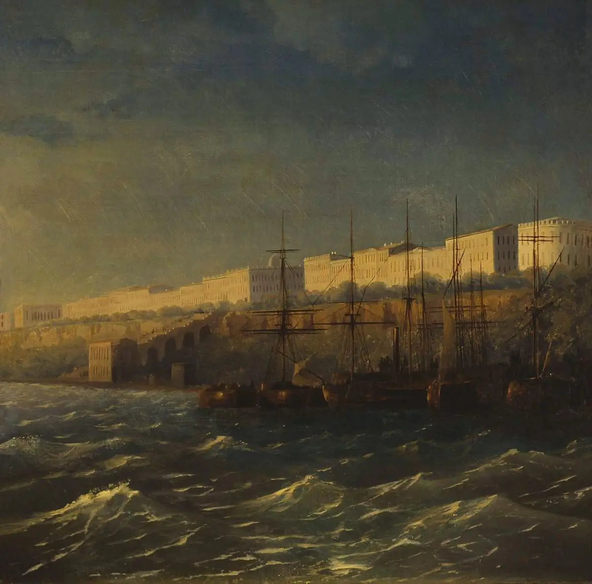 Odessa by Ivan Aivazovsky, canvas print