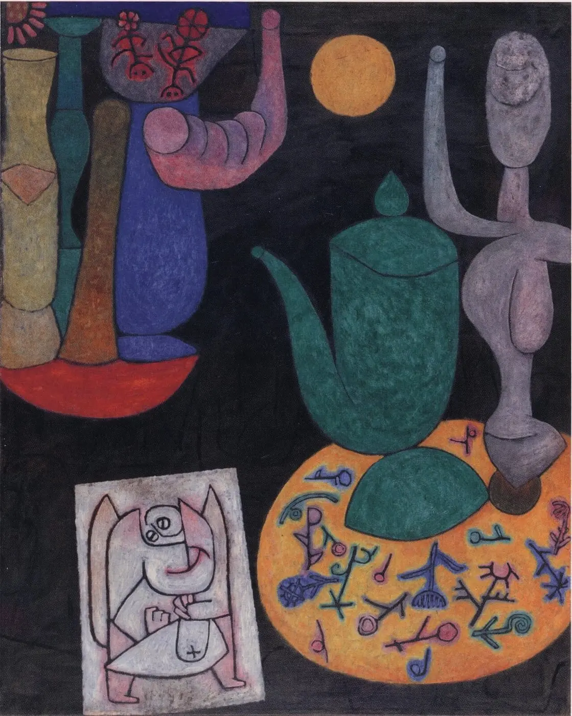 Ohne Titel by Paul Klee, canvas print