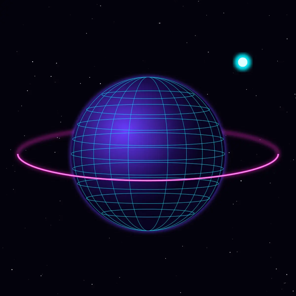 Orbital by Amelia Studio, canvas print