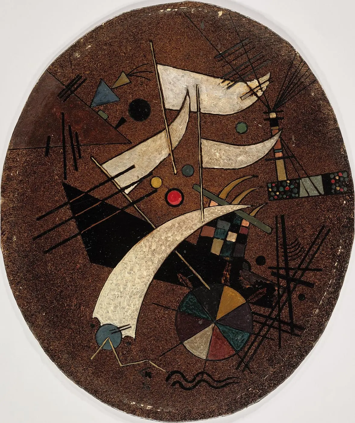Osterei (Oeuf de Pâques) by Wassily Kandinsky, canvas print