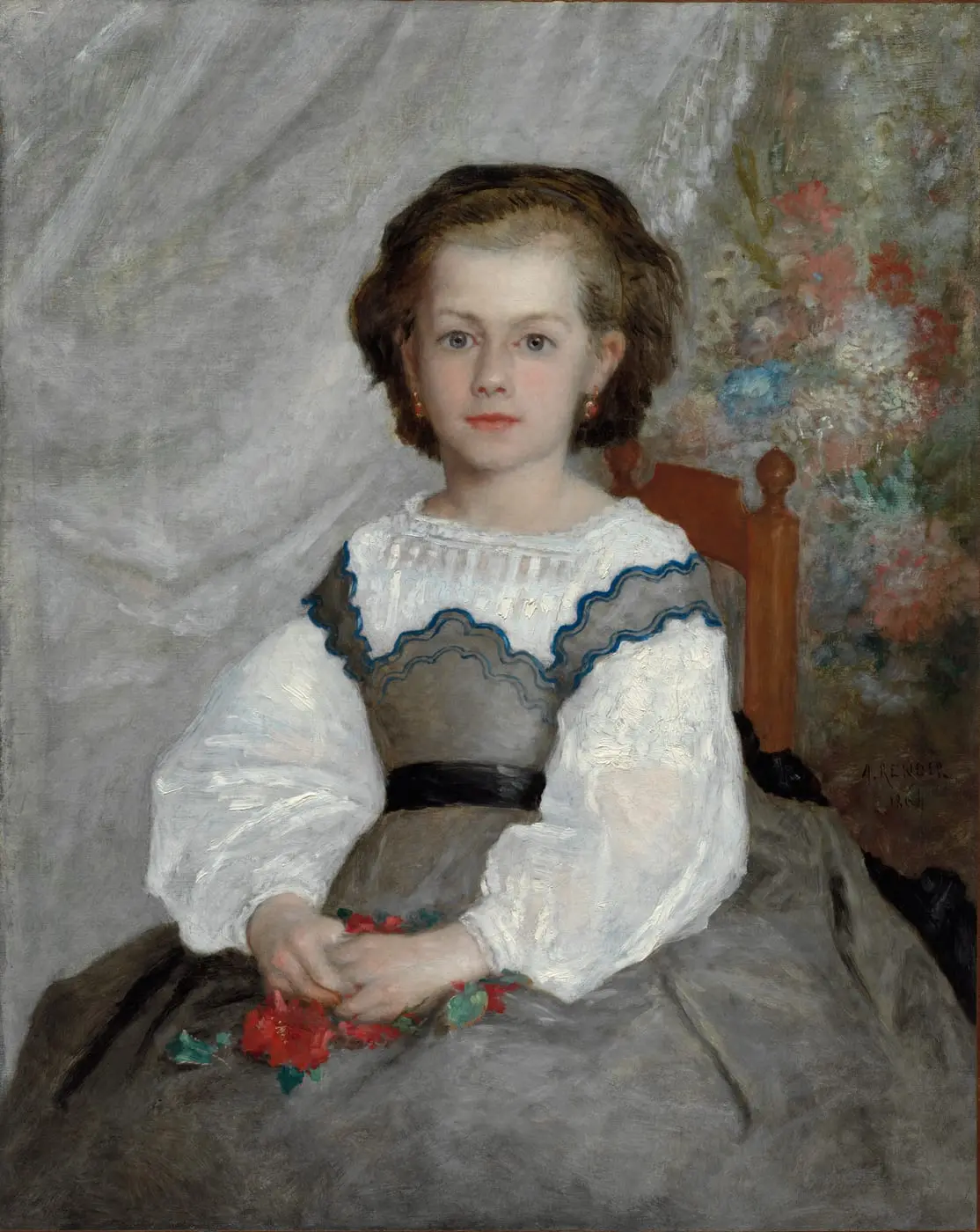 Romaine Lacaux by Pierre-Auguste Renoir, canvas print