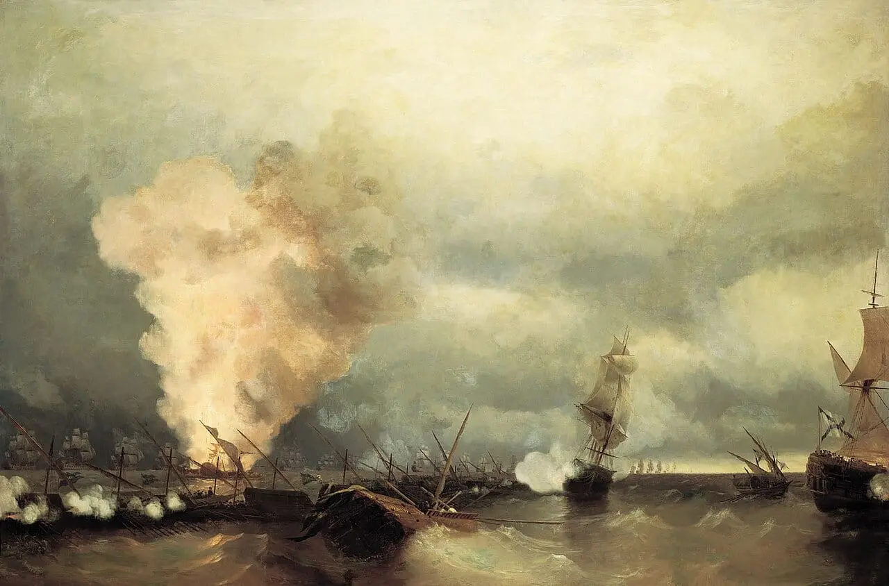 Russian victory vyborg by Ivan Aivazovsky, canvas print