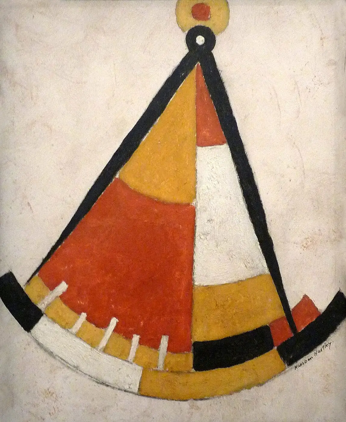 Sextant by Marsden Hartley, canvas print