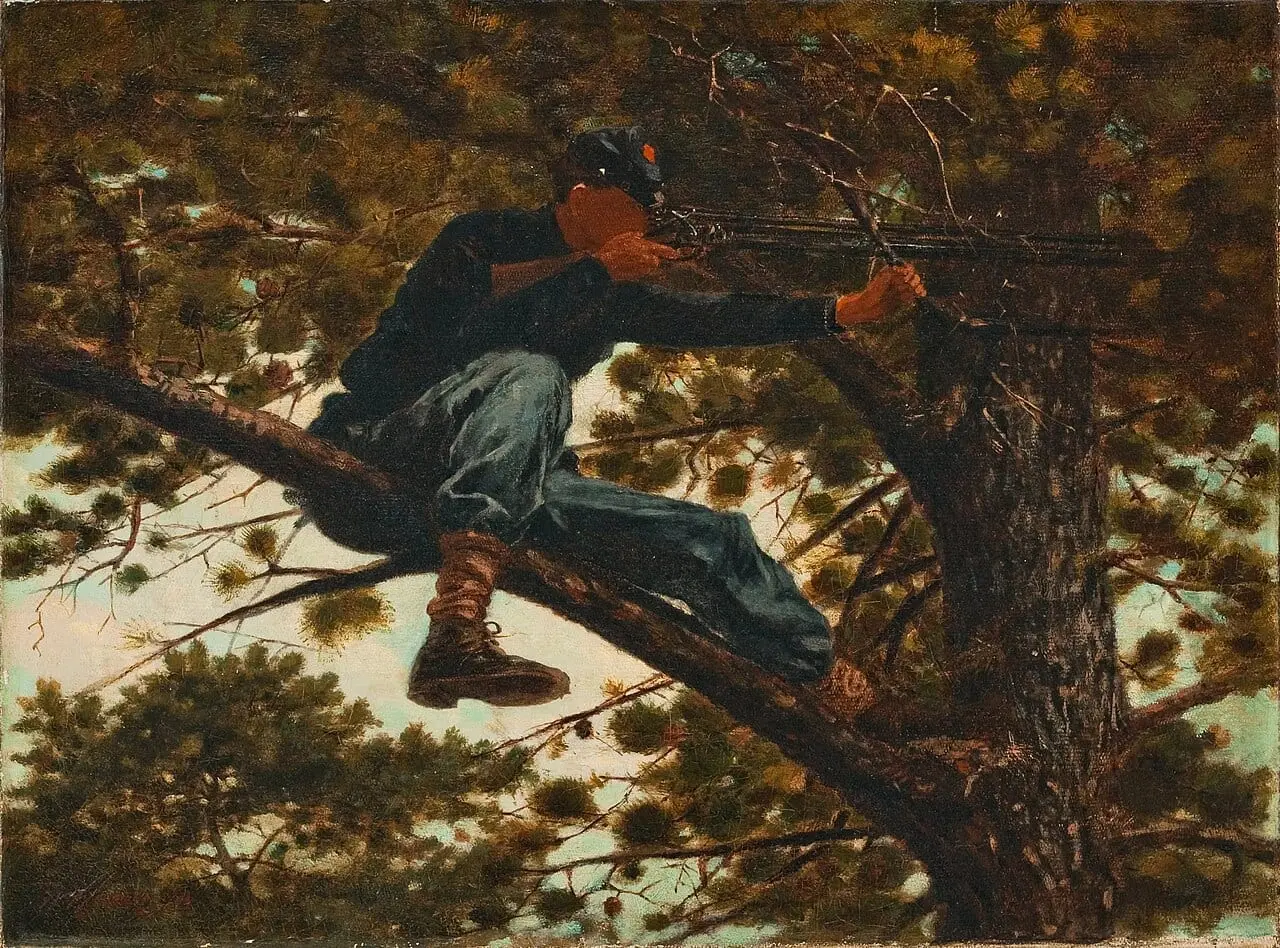 Sharpshooter by Winslow Homer, canvas print