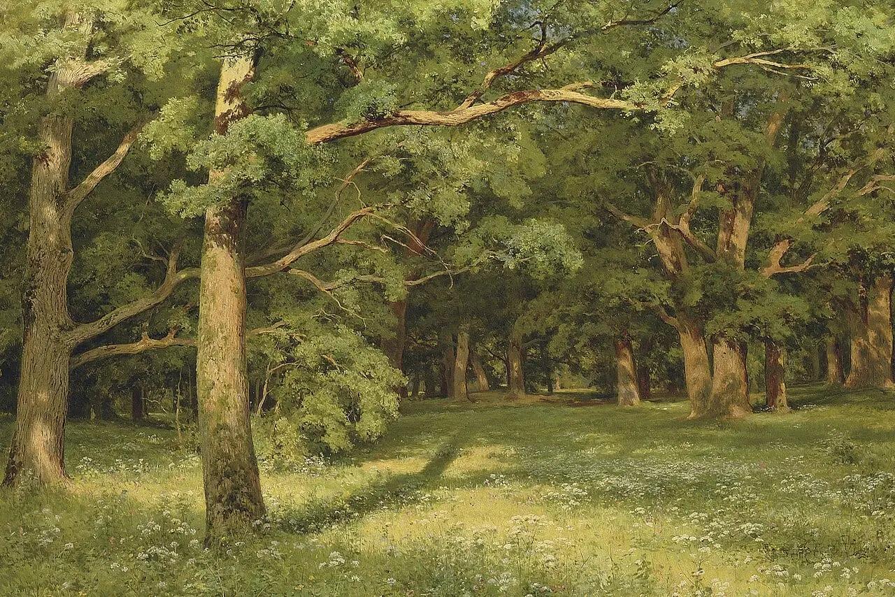 Shiskin by Ivan Shishkin, canvas print