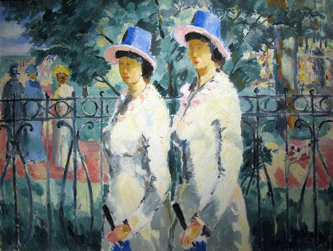 Sisters by Kazimir Malevich, canvas print