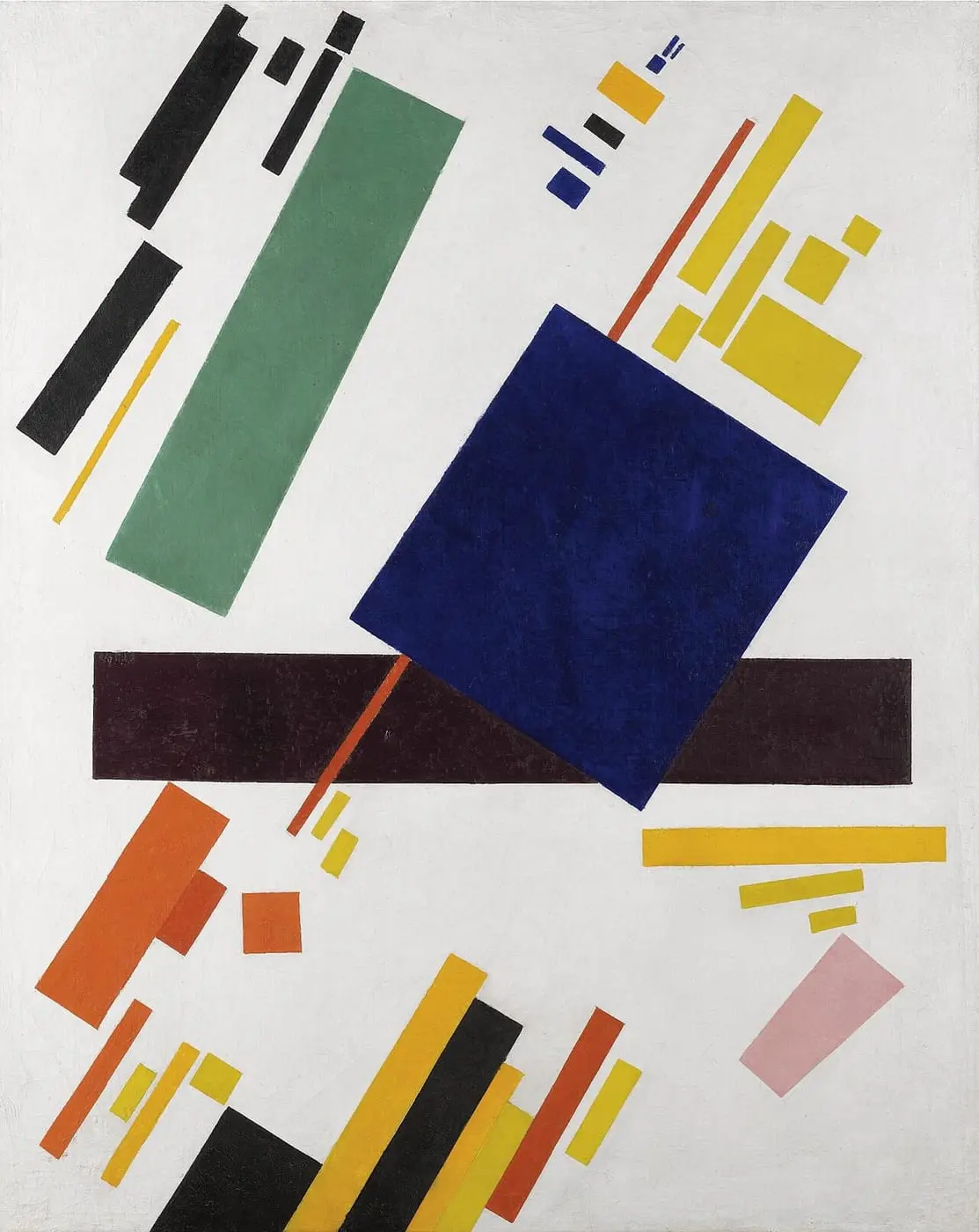 Suprematist Composition by Kazimir Malevich, canvas print