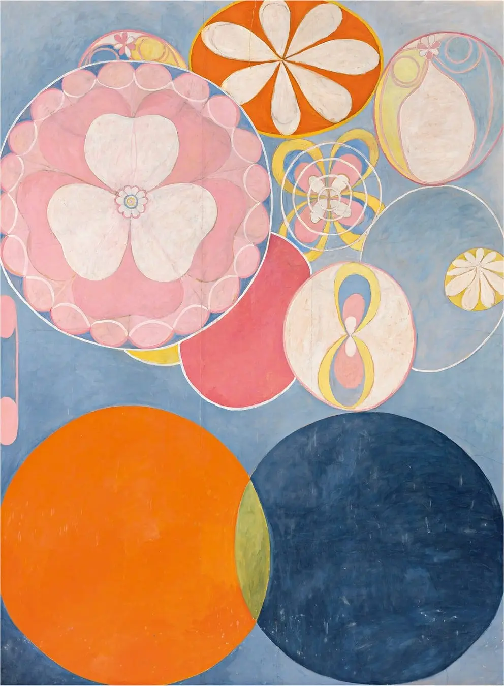 The Ten Largest, No. 2, Childhood by Hilma af Klint, canvas print