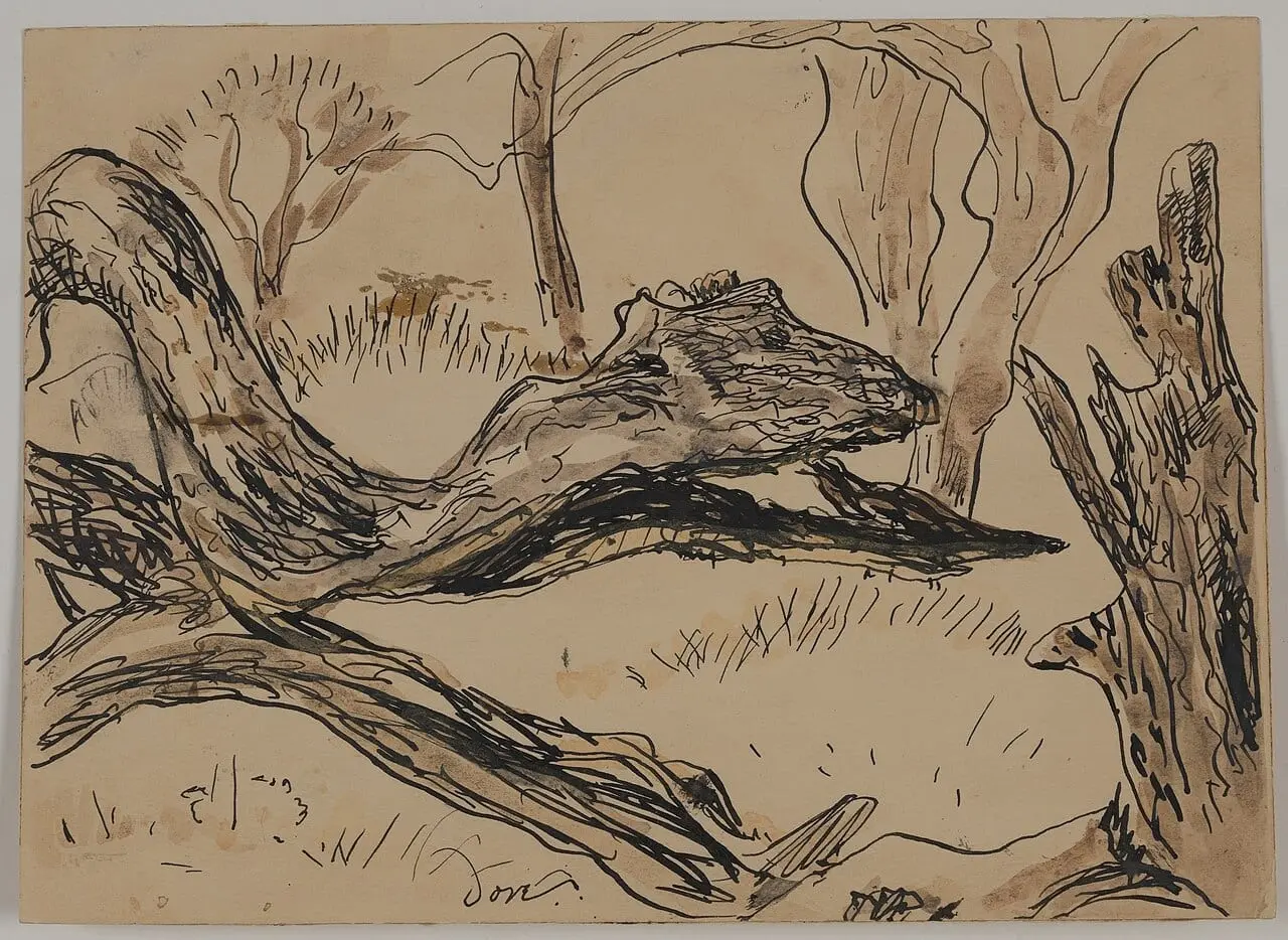 Tree II by Arthur Dove, canvas print