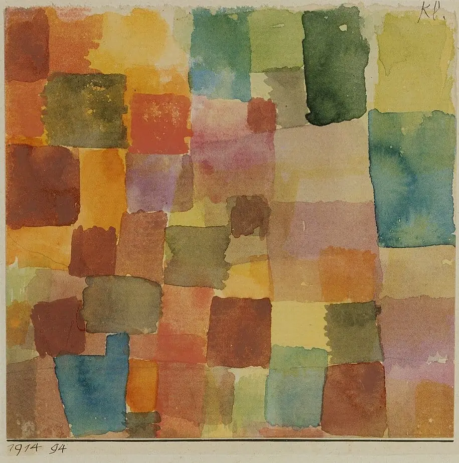Untitled by Paul Klee, canvas print