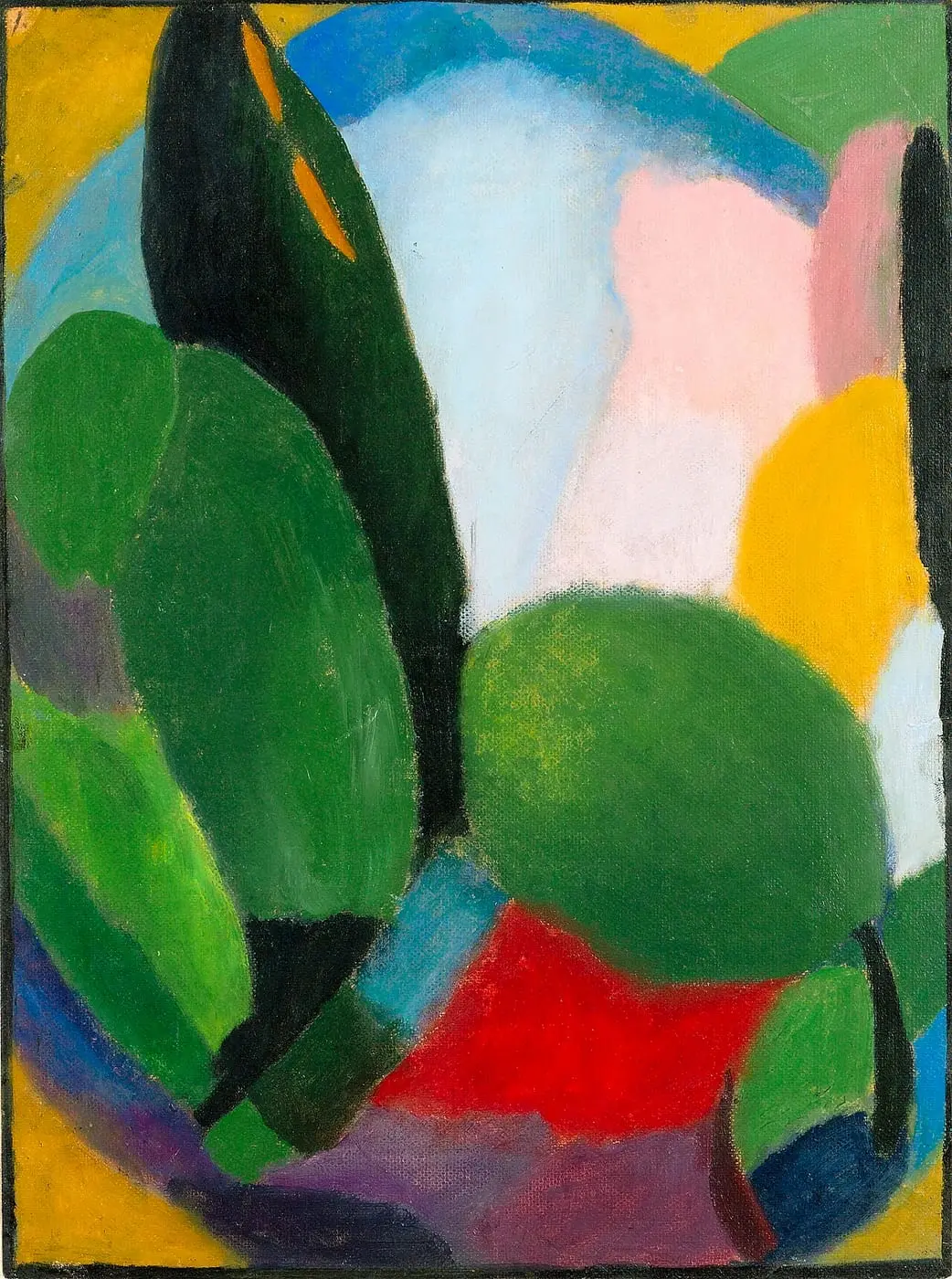 Variation by Alexej von Jawlensky, canvas print