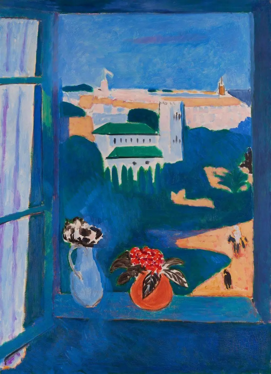 Vue de la fenêtre by Henri Matisse, canvas print